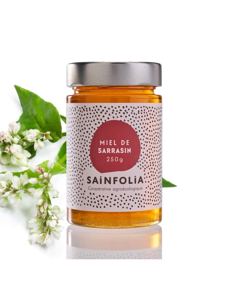 Miel de Sarrasin, produit en France (Champagne-Ardenne) - Sainfolia