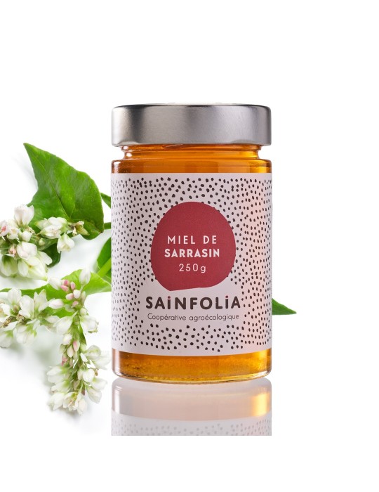 Miel de Sarrasin, produit en France (Champagne-Ardenne) - Sainfolia